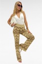pantalone traforato golden